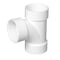 Charlotte Pipe And Foundry Charlotte Pipe Schedule 40 4 in. Hub X 4 in. D Hub PVC Sanitary Tee 1 pk PVC004001400 - alternate 1